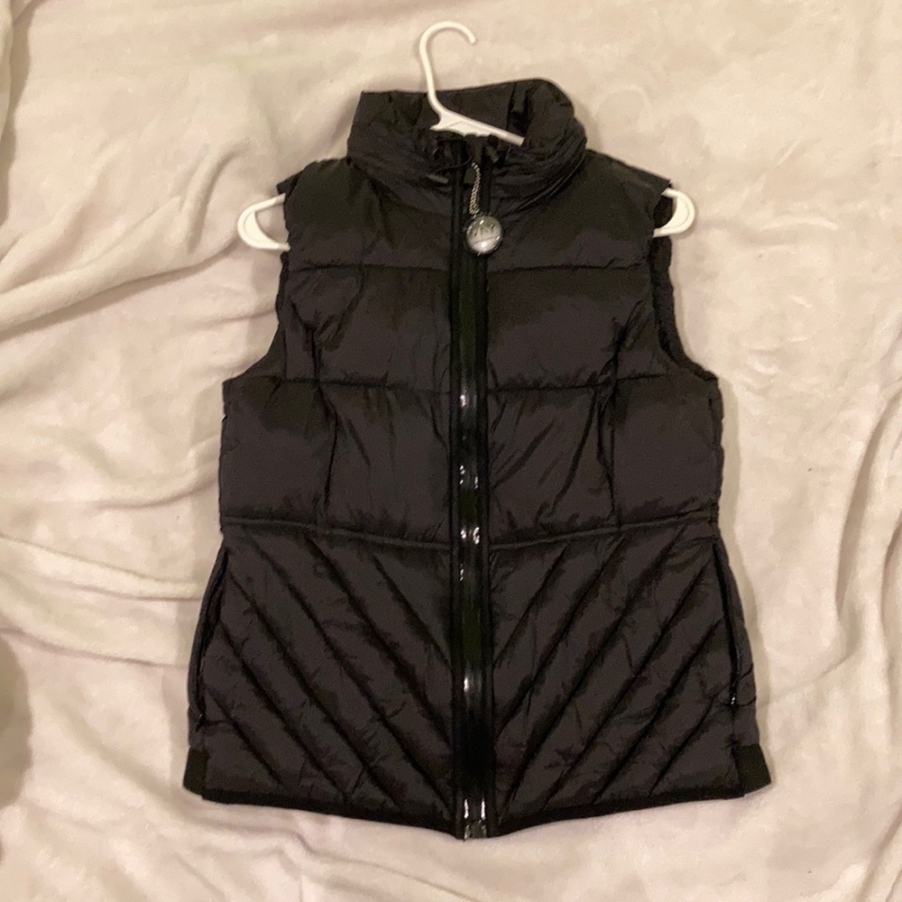 Black Puffer Vest - Marc New York